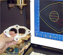 CENTROID CAD to CNC DXF file import and create tool path short subject Video.