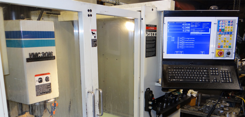 Fadal CNC retrofit control panel