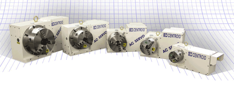 Centroid CNC Rotary Table Graphics
