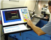 Useful operator controls allow quick adjustments and tweaking of programs and tools