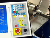 Dedicated CNC control panel, one button operation on common CNC functions