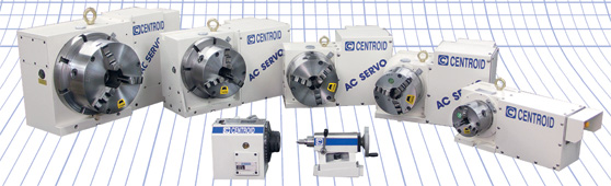 Atrump Centroid CNC Rotary tables and Indexers.